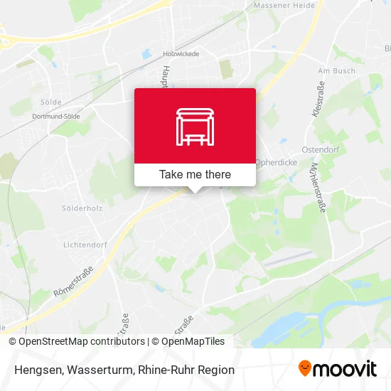 Карта Hengsen, Wasserturm