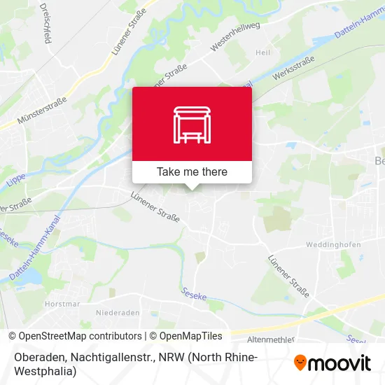Карта Oberaden, Nachtigallenstr.