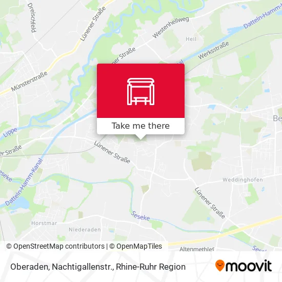 Карта Oberaden, Nachtigallenstr.