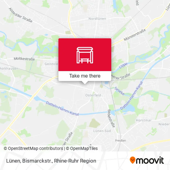 Карта Lünen, Bismarckstr.