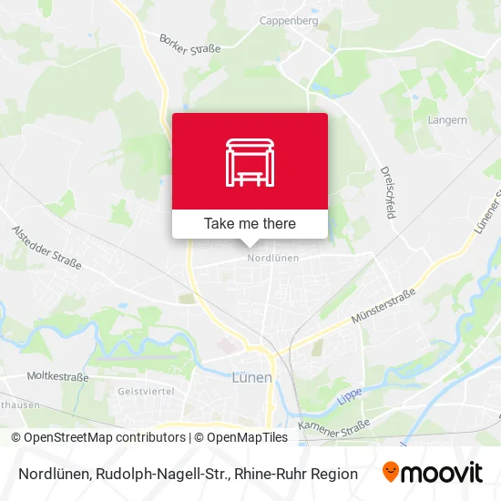 Карта Nordlünen, Rudolph-Nagell-Str.