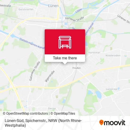 Lünen-Süd, Spichernstr. map