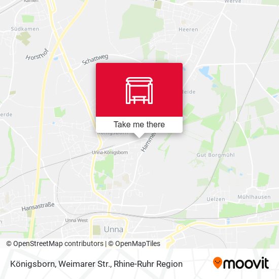 Königsborn, Weimarer Str. map