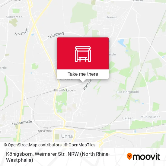 Карта Königsborn, Weimarer Str.