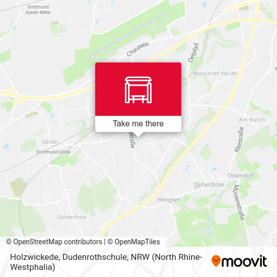 Holzwickede, Dudenrothschule map