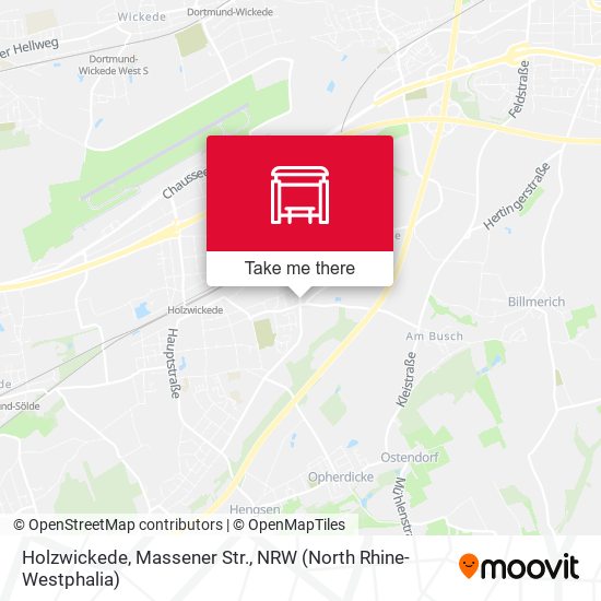 Holzwickede, Massener Str. map
