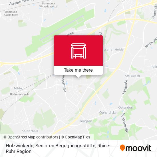 Holzwickede, Senioren Begegnungsstätte map