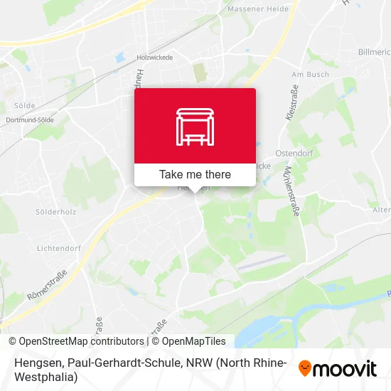 Карта Hengsen, Paul-Gerhardt-Schule