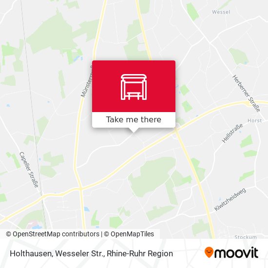 Holthausen, Wesseler Str. map