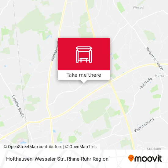 Карта Holthausen, Wesseler Str.