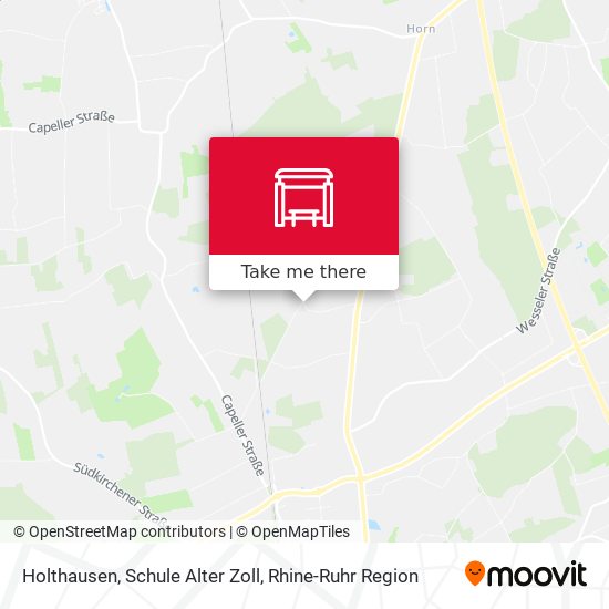 Holthausen, Schule Alter Zoll map