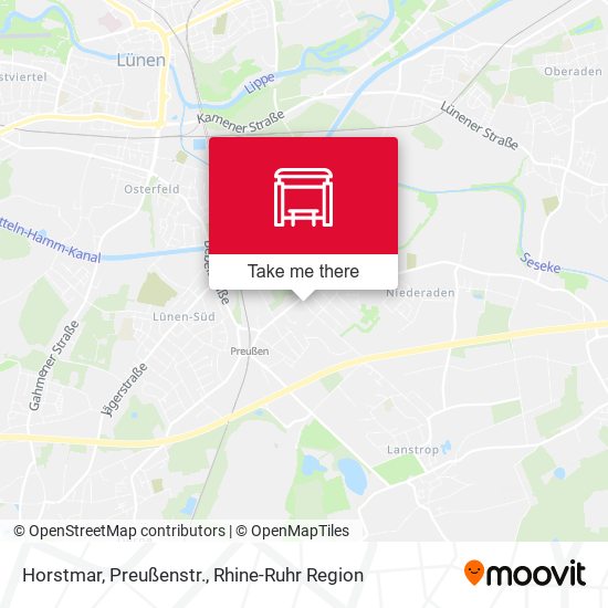 Horstmar, Preußenstr. map