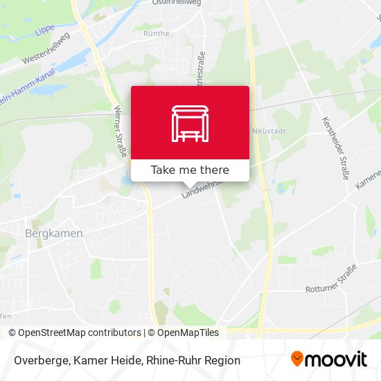 Overberge, Kamer Heide map