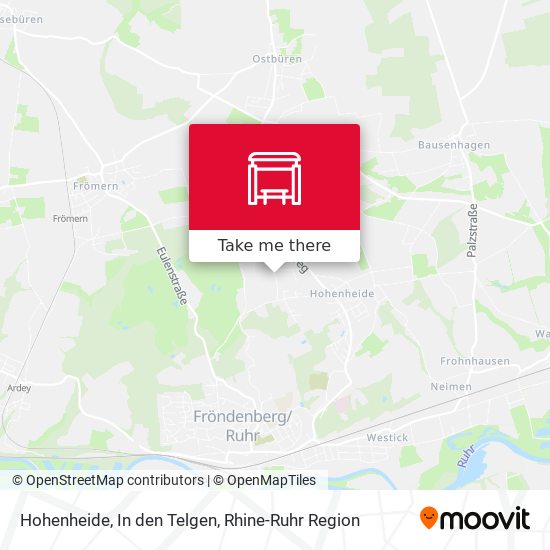 Hohenheide, In den Telgen map