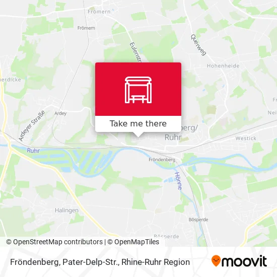 Карта Fröndenberg, Pater-Delp-Str.