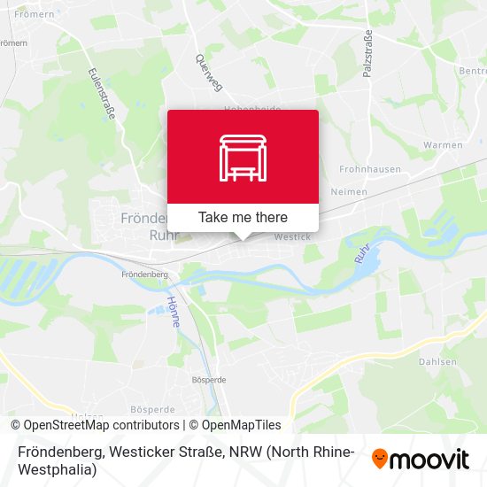 Fröndenberg, Westicker Straße map