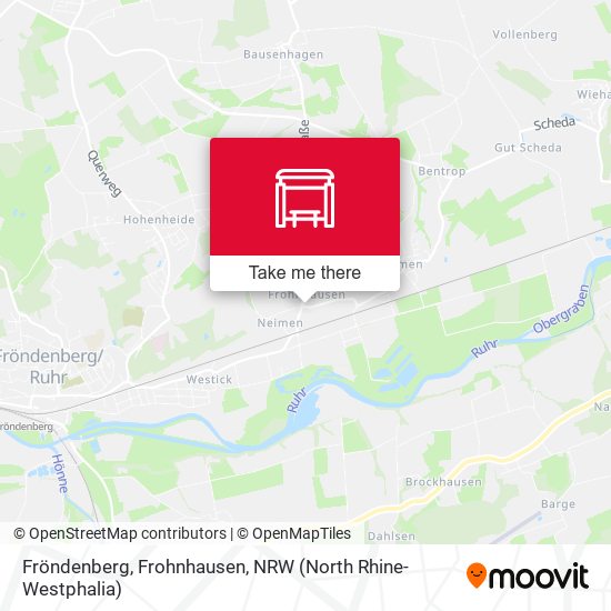 Fröndenberg, Frohnhausen map