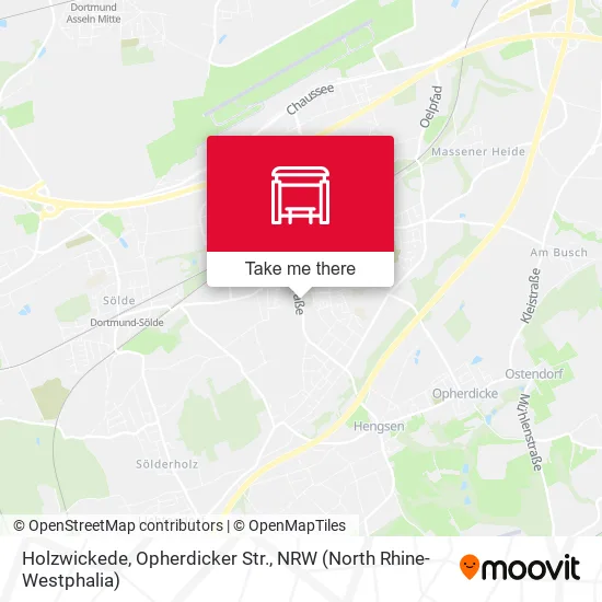 Holzwickede, Opherdicker Str. map
