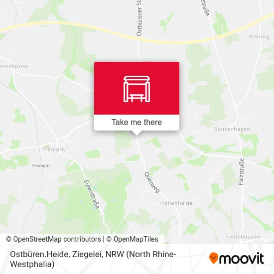 Ostbüren.Heide, Ziegelei map