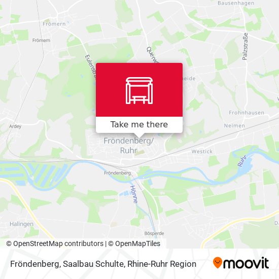 Fröndenberg, Saalbau Schulte map