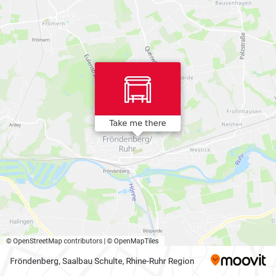 Карта Fröndenberg, Saalbau Schulte