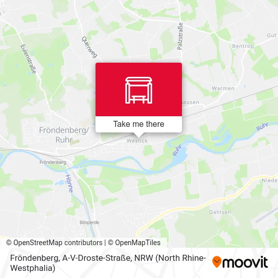 Карта Fröndenberg, A-V-Droste-Straße