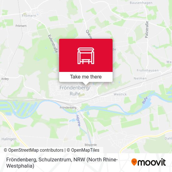 Fröndenberg, Schulzentrum map
