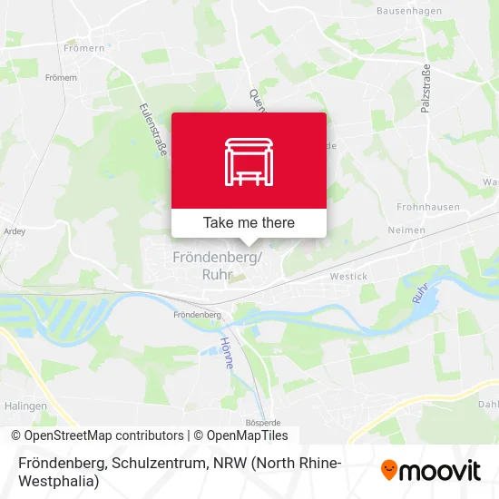 Fröndenberg, Schulzentrum map