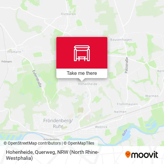 Карта Hohenheide, Querweg