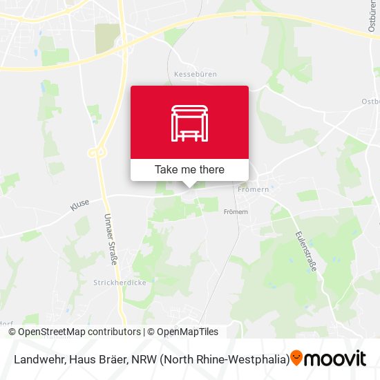 Landwehr, Haus Bräer map