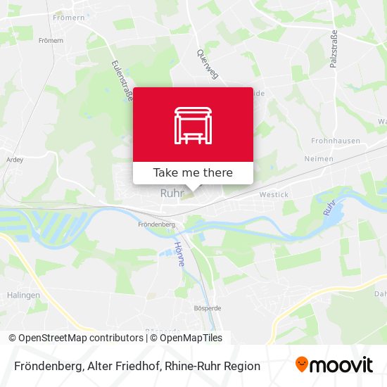 Fröndenberg, Alter Friedhof map