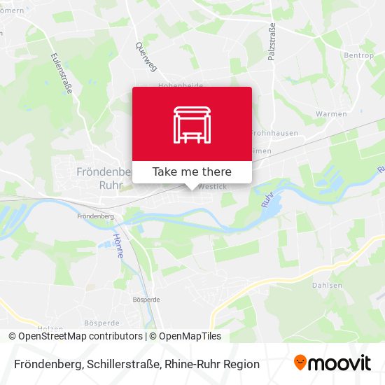 Fröndenberg, Schillerstraße map