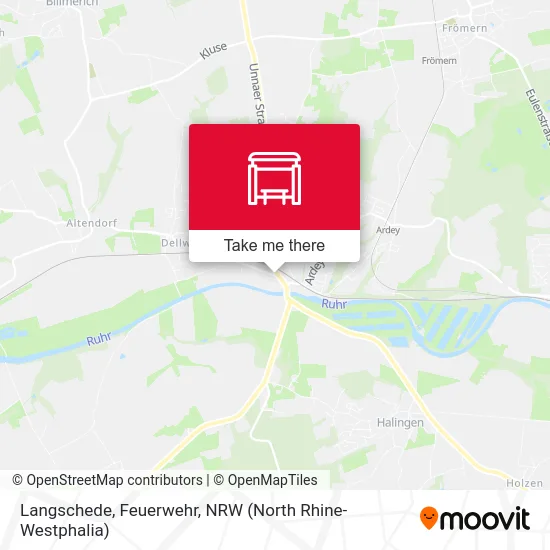 Langschede, Feuerwehr map