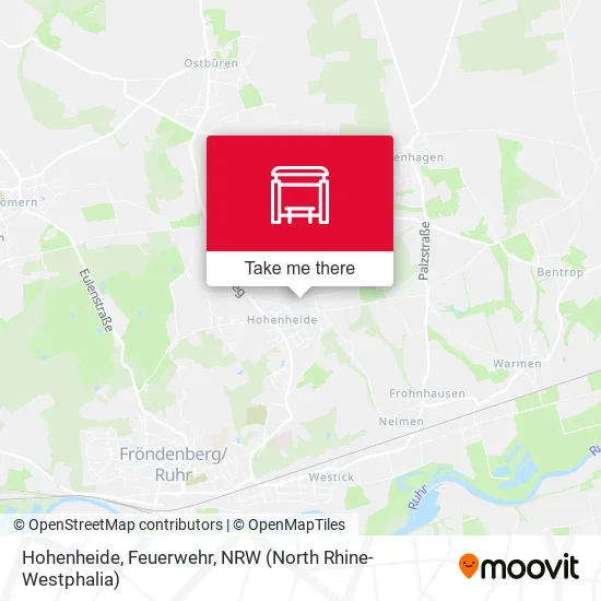 Карта Hohenheide, Feuerwehr