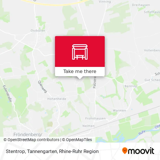 Карта Stentrop, Tannengarten