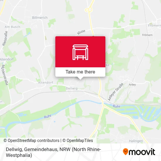 Dellwig, Gemeindehaus map