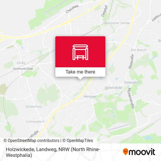 Holzwickede, Landweg map