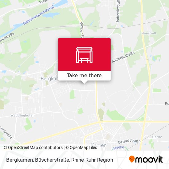 Bergkamen, Büscherstraße map