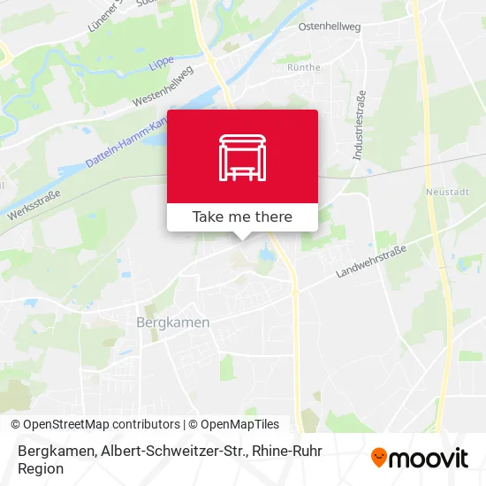 Карта Bergkamen, Albert-Schweitzer-Str.