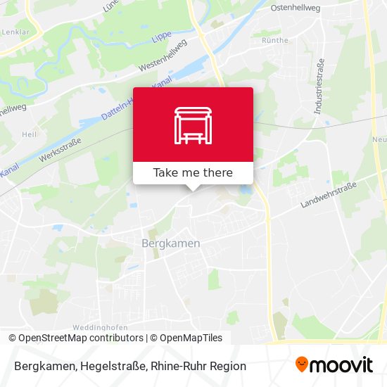 Bergkamen, Hegelstraße map