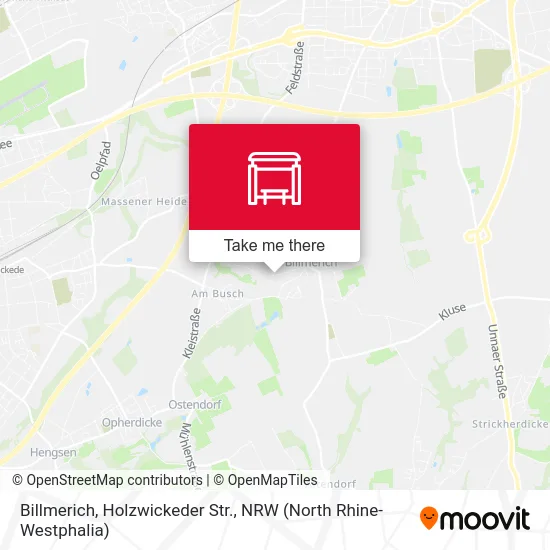 Карта Billmerich, Holzwickeder Str.