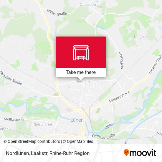 Nordlünen, Laakstr map