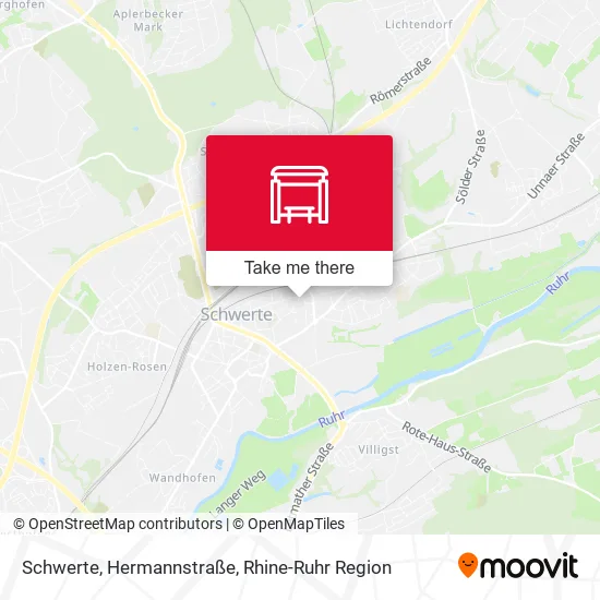 Карта Schwerte, Hermannstraße