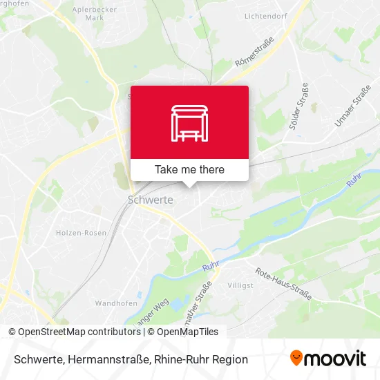 Карта Schwerte, Hermannstraße
