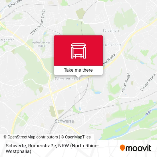 Карта Schwerte, Römerstraße