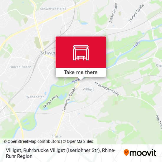 Villigst, Ruhrbrücke Villigst (Iserlohner Str) map