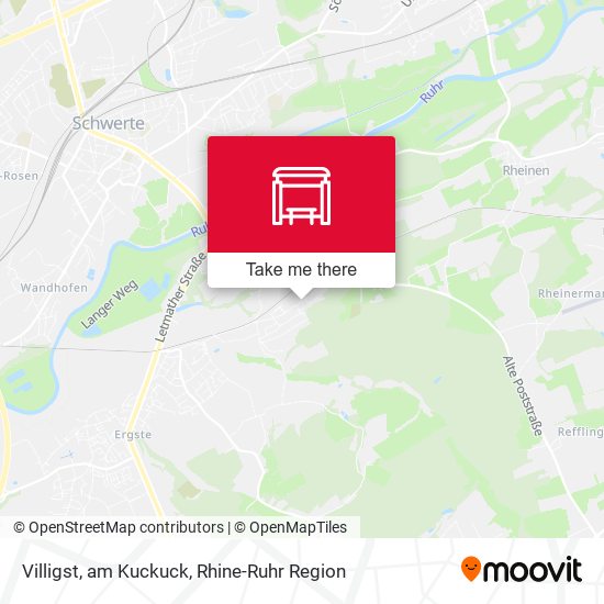 Карта Villigst, am Kuckuck