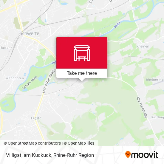 Карта Villigst, am Kuckuck