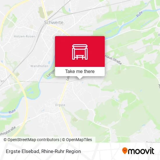 Ergste Elsebad map