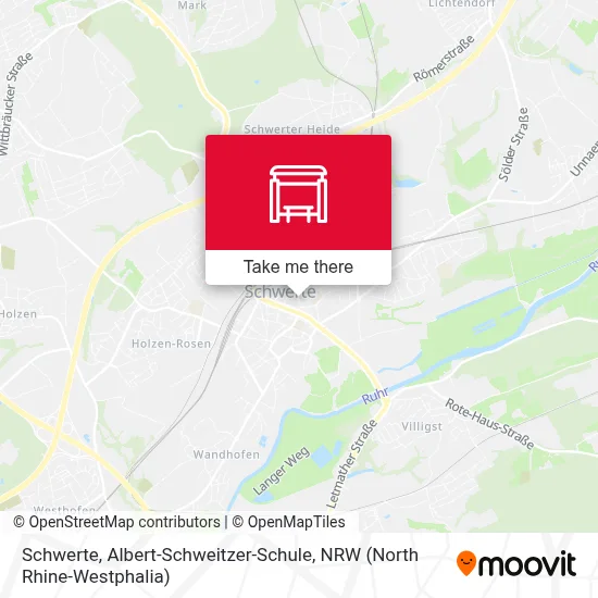 Schwerte, Albert-Schweitzer-Schule map